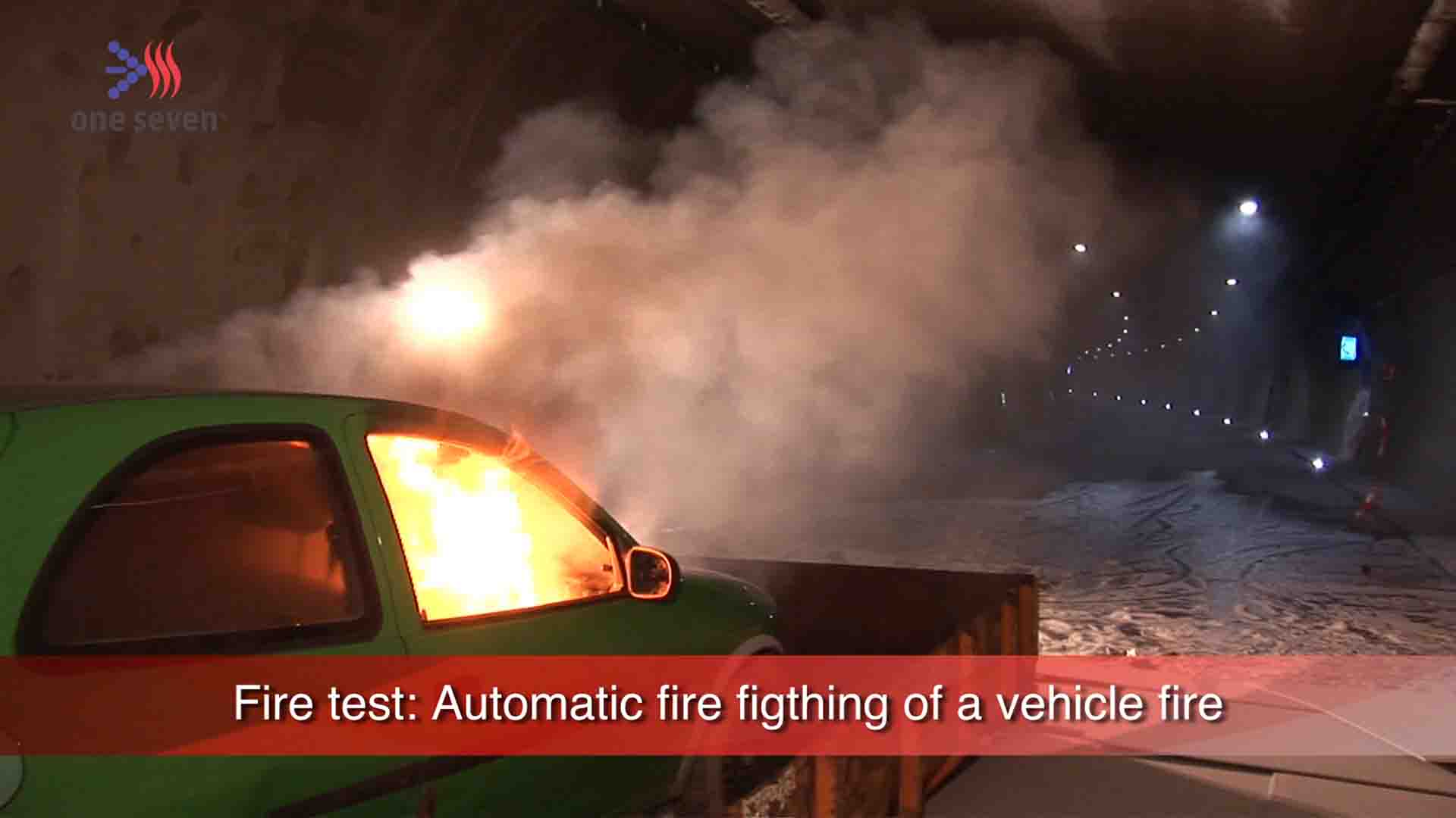 Produktdemonstration Video Tunnel Löschanlage produziert vom Videomann Norbert Kircher